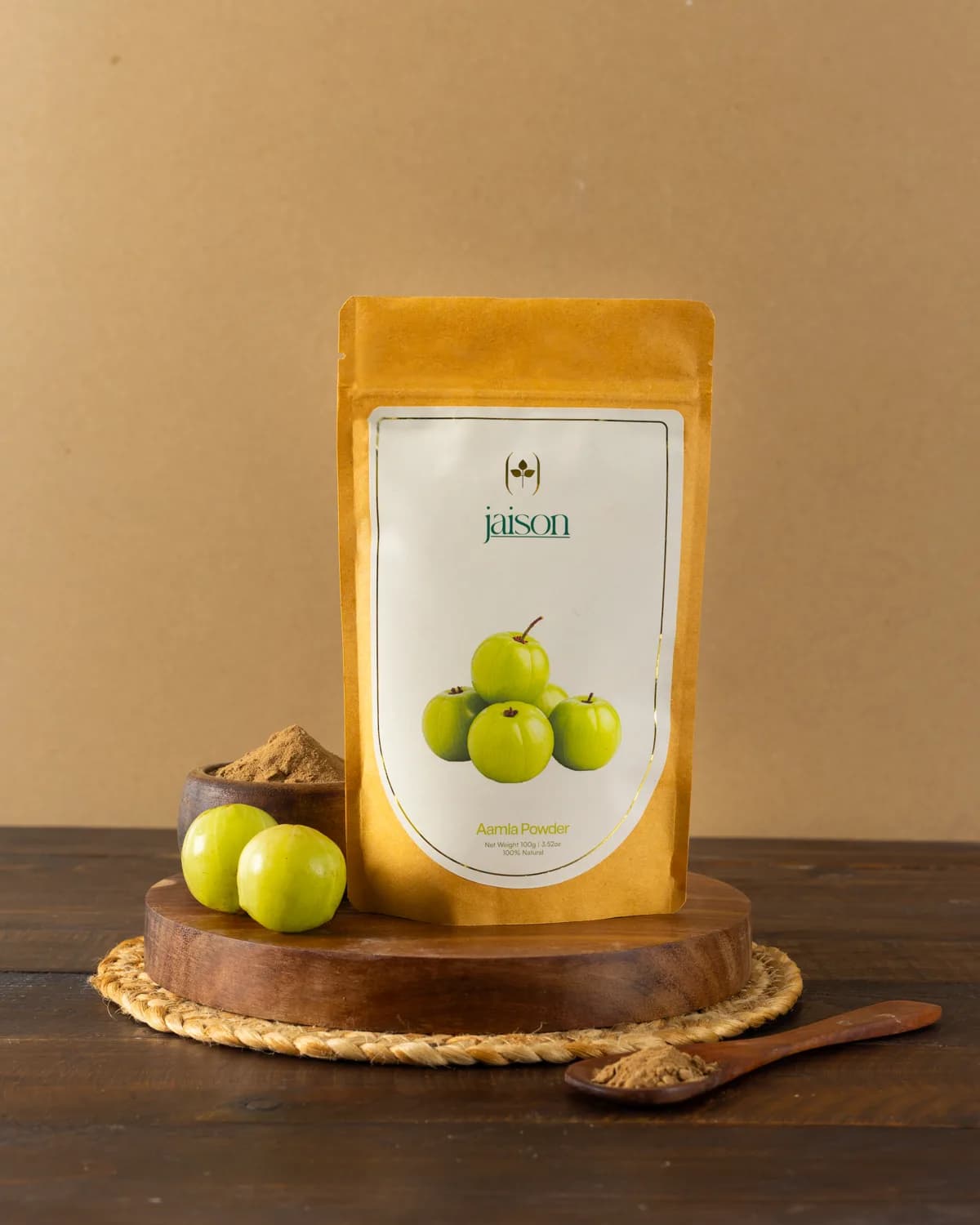 Aamla Powder — 100% natural Ayurvedic hair care powder | Jaison Herbals