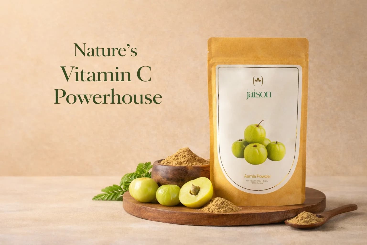 Aamla Powder — rich in natural vitamins and antioxidants