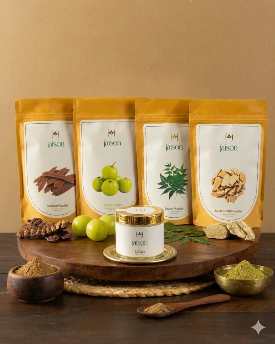 Complete Head-to-Toe Ritual Kit — 100% natural Ayurvedic combos powder | Jaison Herbals